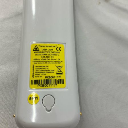 HAIRMAX 育毛補助器具 ヘアケア Raster Comb Professional 12 ホワイト 英語･日本語説明書付き