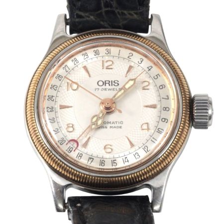  ORIS オリス ポインターデイト レディース自動巻き腕時計 7464