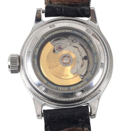  ORIS オリス ポインターデイト レディース自動巻き腕時計 7464