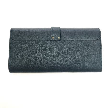  Chloe クロエ 長財布 パディントン オーロラスープル ネイビー