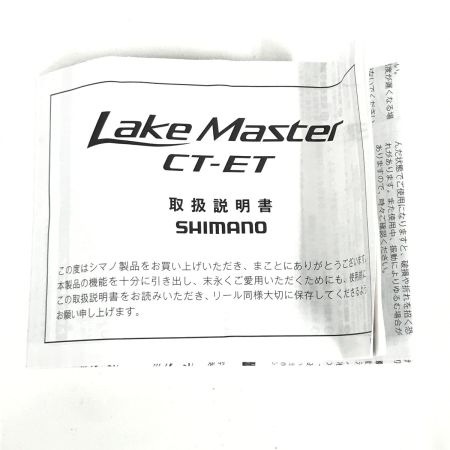  SHIMANO シマノ 釣り用品 リール 043399 21レイクマスター CT-ET レッド 043399