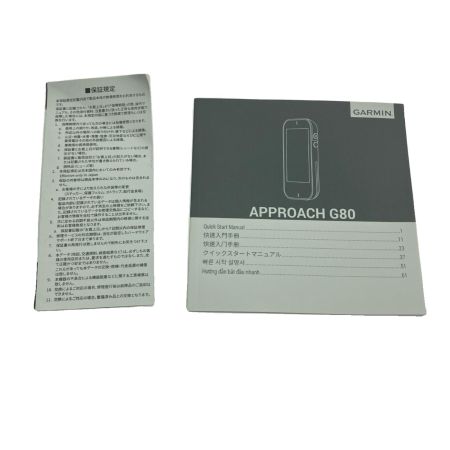  GARMIN ガーミン ゴルフ用GPSナビ Approach  G80