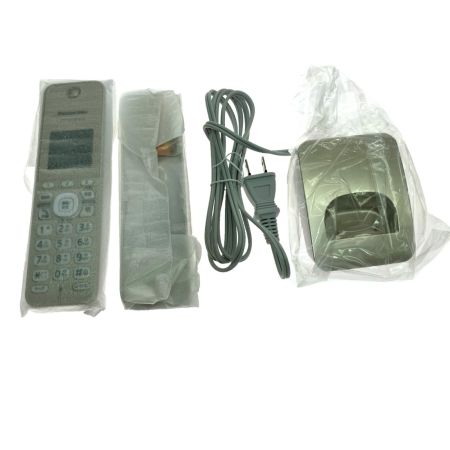  Panasonic パナソニック コードレス電話機（子機1台付き）シャンパンゴールド VE-GD78DL-N