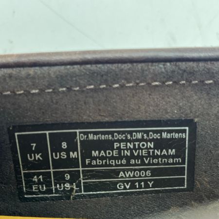 Dr.Martens ドクターマーチン レザーシューズ UK7 31487201 ブラウン