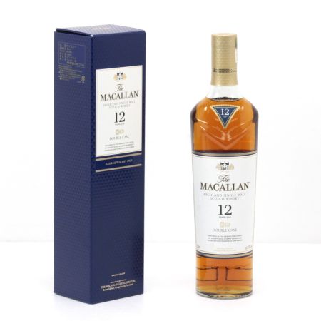  The MACALLAN マッカラン ハイランド シングルモルト ウイスキー 12年 ダブルカスク 700ml 40度 ギフトBOX付 未開栓