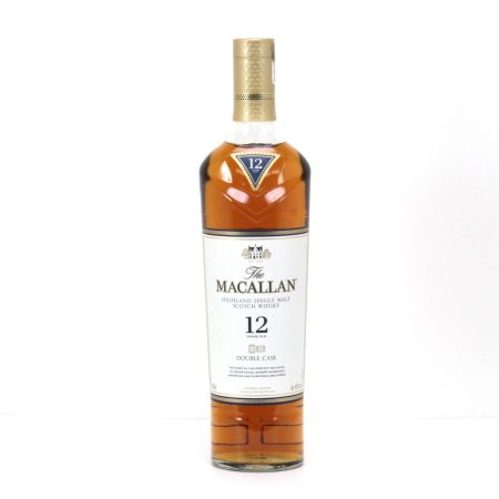  The MACALLAN マッカラン ハイランド シングルモルト ウイスキー 12年 ダブルカスク 700ml 40度 ギフトBOX付 未開栓