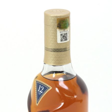  The MACALLAN マッカラン ハイランド シングルモルト ウイスキー 12年 ダブルカスク 700ml 40度 ギフトBOX付 未開栓