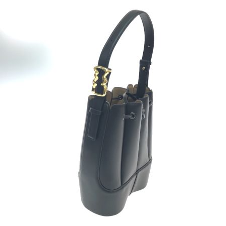  Daniel Wellington ダニエル・ウェリントン セミショルダーバッグ ポーチ付 合成皮革 ブラック