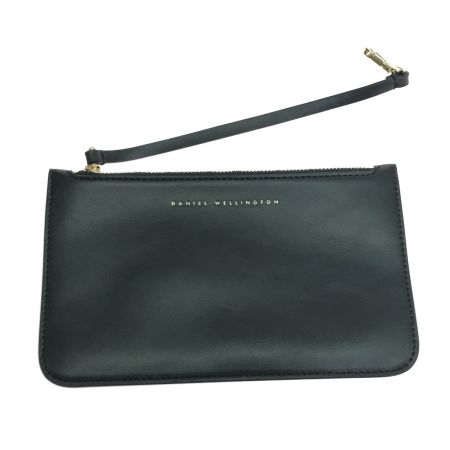  Daniel Wellington ダニエル・ウェリントン セミショルダーバッグ ポーチ付 合成皮革 ブラック