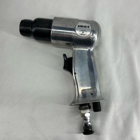 藤原産業 エアハンマーキット AHM-661K シルバー チゼル・ケース付 常圧