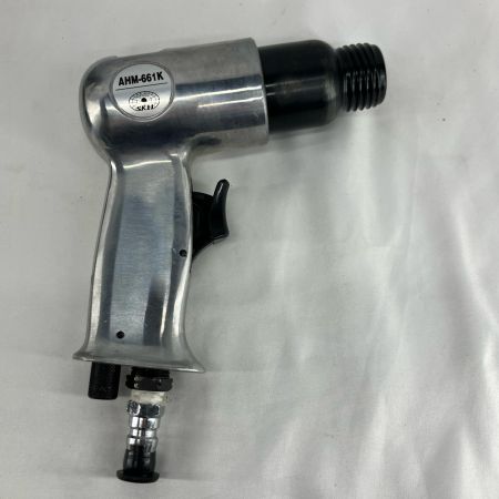 藤原産業 エアハンマーキット AHM-661K シルバー チゼル・ケース付 常圧