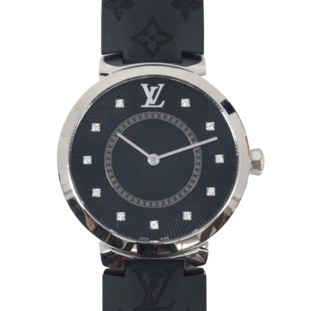  LOUIS VUITTON ルイヴィトン タンブール スリムPM レディースクォーツ腕時計 QA144