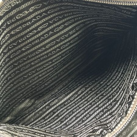  PRADA プラダ トートバッグ ショルダーストラップ欠品 使用感有 ナイロン B4001T レッド×ブラウン