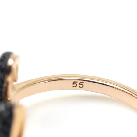  SWAROVSKI スワロフスキー Iconic Swan リング 指輪 14号 5358024 ブラック