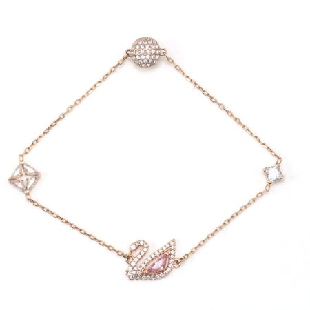  SWAROVSKI スワロフスキー ダズリングスワン ブレスレット 約18cm 5472271