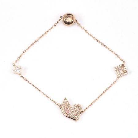  SWAROVSKI スワロフスキー ダズリングスワン ブレスレット 約18cm 5472271