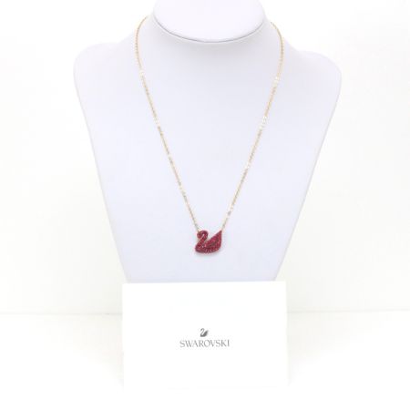  SWAROVSKI スワロフスキー アイコニックスワン ペンダント ネックレス 37-41cm 5465400