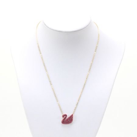  SWAROVSKI スワロフスキー アイコニックスワン ペンダント ネックレス 37-41cm 5465400
