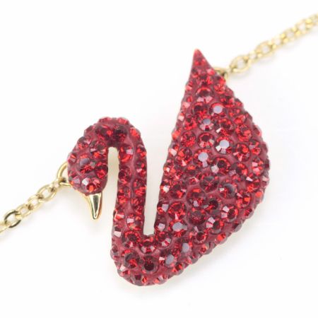  SWAROVSKI スワロフスキー アイコニックスワン ペンダント ネックレス 37-41cm 5465400