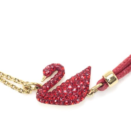  SWAROVSKI スワロフスキー Iconic Swan ブレスレット 15-17cm