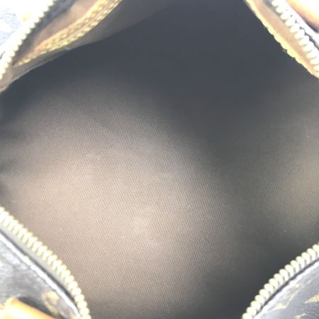  LOUIS VUITTON ルイヴィトン ハンドバッグ モノグラム スピーディ25 パドロック＆キー欠品 使用感有 ヌメ革汚れ M41528