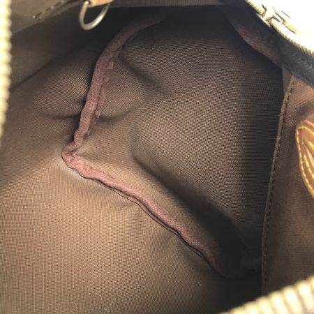  LOUIS VUITTON ルイヴィトン ハンドバッグ モノグラム スピーディ25 パドロック＆キー欠品 使用感有 ヌメ革汚れ M41528