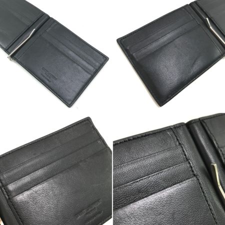  SAINT LAURENT(Yves Saint Laurent) マネークリップ クロコダイル ART378005 ブラック