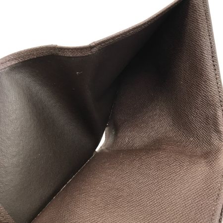  LOUIS VUITTON ルイヴィトン 3つ折り財 ダミエ ポルト モネ・ビエ カルト クレディ N61652 ブラウン