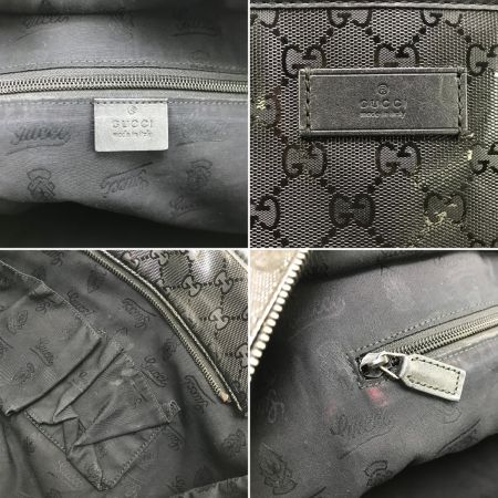  GUCCI グッチ トートバッグ 内部ヨゴレ有 211120 ブラック