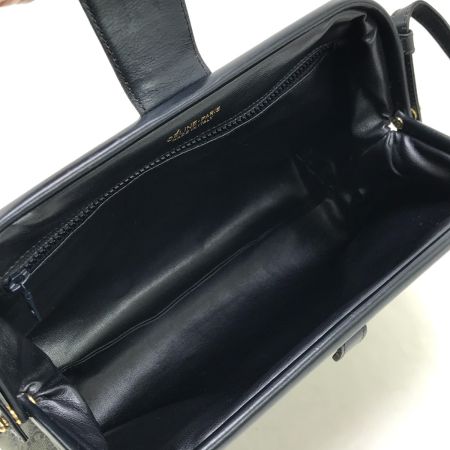  CELINE セリーヌ ショルダーバッグ マカダム柄 ネイビー