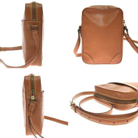  LOUIS VUITTON ルイヴィトン ショルダーバッグ エピ ダヌーブ 布袋付　 M11910 ブラウン