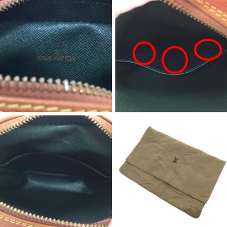  LOUIS VUITTON ルイヴィトン ショルダーバッグ エピ ダヌーブ 布袋付　 M11910 ブラウン