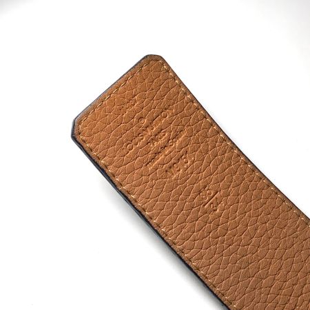  LOUIS VUITTON ルイヴィトン ベルト サンチュール LVイニシャル リバーシブル ブラック×キャメル