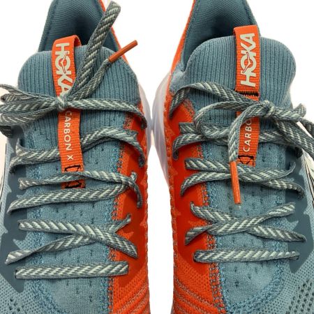  HOKA ONEONE ホカオネオネ Carbon X 3 カーボンX3 29cm グレー×オレンジ