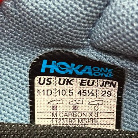  HOKA ONEONE ホカオネオネ Carbon X 3 カーボンX3 29cm グレー×オレンジ