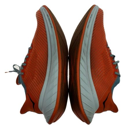  HOKA ONEONE ホカオネオネ Carbon X 3 カーボンX3 29cm グレー×オレンジ