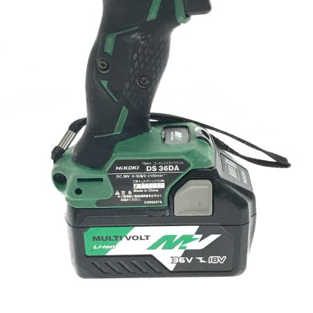  HiKOKI ハイコーキ ドライバドリル DS36DA グリーン