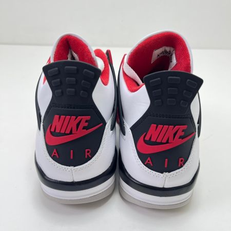  NIKE ナイキ AIR JORDAN4  RETRO 26.5cm DC7770-160 レッド×ホワイト