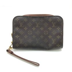 $$ LOUIS VUITTON ルイヴィトン セカンドバッグ モノグラム オルセー 外ポケット使用不可 ハガレ有 M51790 Cランク