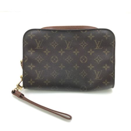  LOUIS VUITTON ルイヴィトン セカンドバッグ モノグラム オルセー 外ポケット使用不可 ハガレ有 M51790