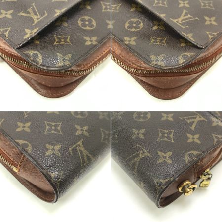  LOUIS VUITTON ルイヴィトン セカンドバッグ モノグラム オルセー 外ポケット使用不可 ハガレ有 M51790
