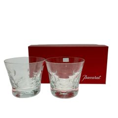  Baccarat バカラ ベルーガ タンブラー ロックグラス ペア グラスセット 2P Aランク