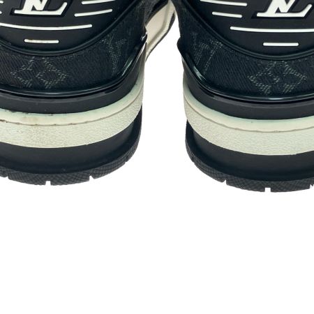  LOUIS VUITTON ルイヴィトン トレイナー スニーカー UK8 1A9JG9 ホワイト×ブラック