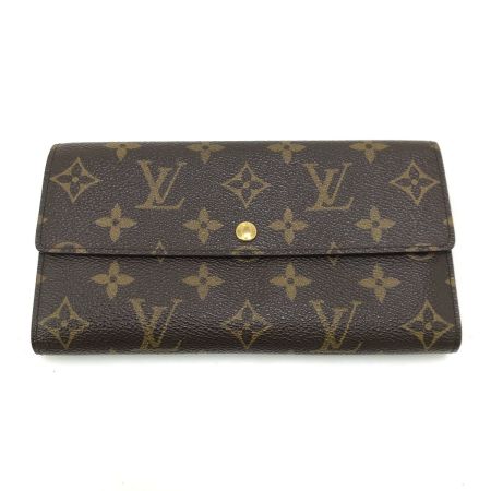  LOUIS VUITTON ルイヴィトン 2つ折り長財布 モノグラム ポルトフォイユ・サラ M61734