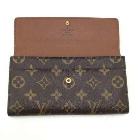  LOUIS VUITTON ルイヴィトン 2つ折り長財布 モノグラム ポルトフォイユ・サラ M61734
