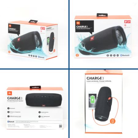  JBL ジェー・ビー・エル CHARGE 3  Bluetooth ポータブル ウォータープルーフ スピーカー JBLCHARGE3