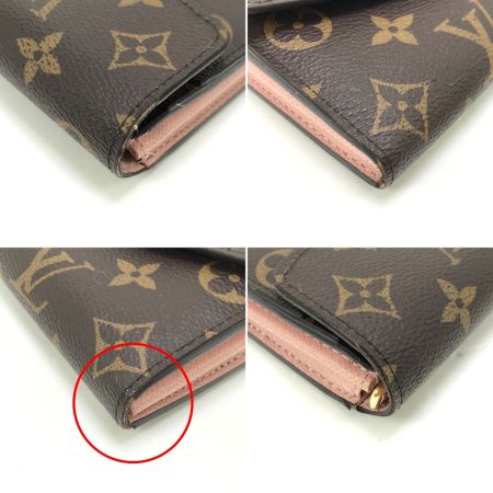  LOUIS VUITTON ルイヴィトン 2つ折り長財布 モノグラム ポルトフォイユサラ M62235