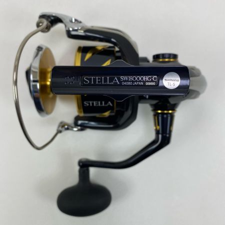  SHIMANO シマノ スピニングリール SHIMANO 04080 美品 程度A 箱、リールケース付 009660 20ステラSW 18000HG 04080