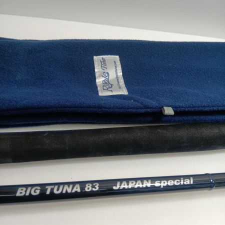 Ripple Fisher ロッド ルアーロッド Ripple Fisher ビッグツナ83ジャパンスぺシャル 使用感有 程度AB 竿袋付き