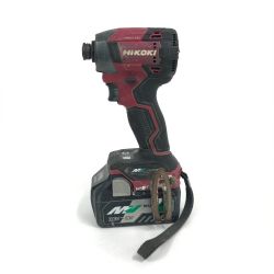 $$ HiKOKI ハイコーキ インパクトドライバ  WH36DD レッド Bランク